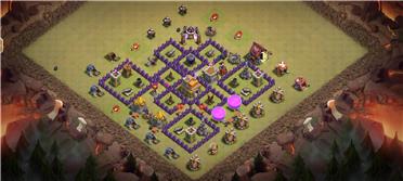 部落冲突阵型分享之猫头鹰三岛阵