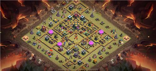 部落冲突阵型分享之国际服14本防三星