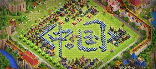 部落冲突阵型分享之中国字阵