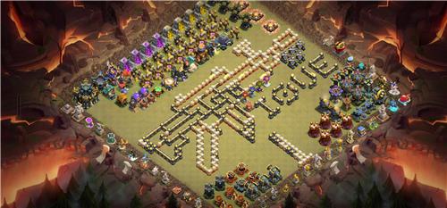 部落冲突阵型分享之17本 互刷 娱乐 步枪 部落战