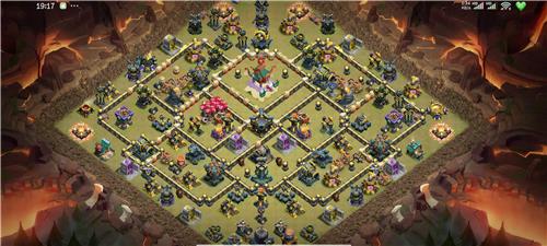 部落冲突阵型分享之碎岩迫击炮