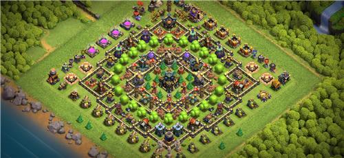 部落冲突阵型分享之17本种树防御阵型②