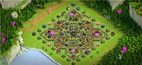 部落冲突阵型分享之17本，爱用用不用拉倒