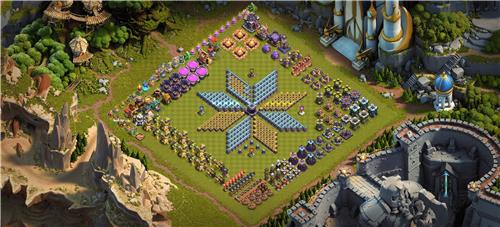 部落冲突阵型分享之15本美观好看整齐升级一目了然