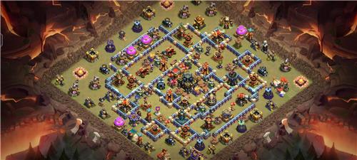 部落冲突阵型分享之无火焰喷射器版本(总结没有完美的阵型，你觉得好就用)