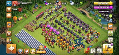 部落冲突阵型分享之升建筑，升墙