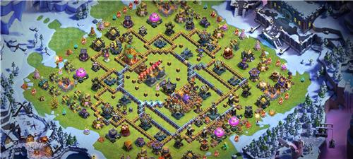 部落冲突阵型分享之防3神阵