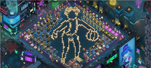 部落冲突阵型分享之小黑子，哥哥