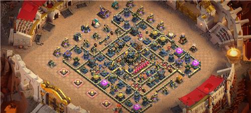 部落冲突阵型分享之自创隐身可换狂暴