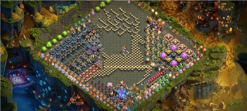 部落冲突阵型分享之17本神鹿阵#北煞