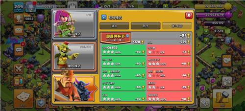 部落冲突阵型分享之58楼8防御五次