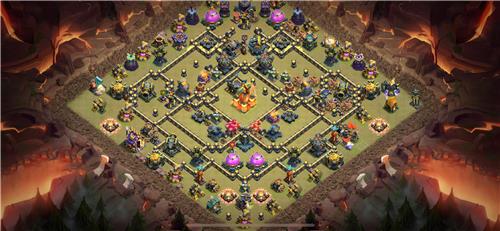 部落冲突阵型分享之17本传奇杯神阵-传奇联赛55楼三天没被三过