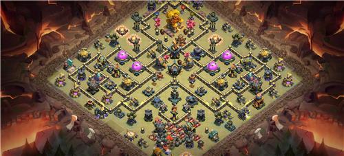 部落冲突阵型分享之17本冲杯神阵