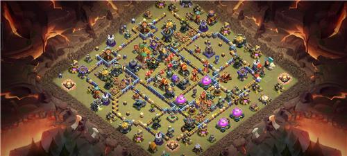 部落冲突阵型分享之玄冰17本备份1