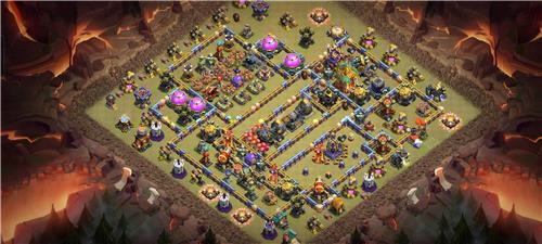 部落冲突阵型分享之玄冰17本备份2（国服）