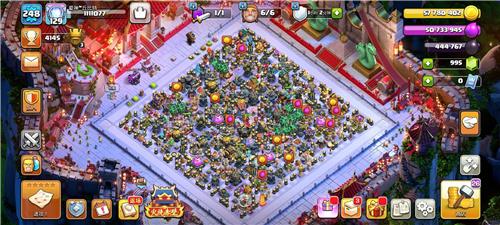 部落冲突阵型分享之17本装饰物眼花垃圾阵